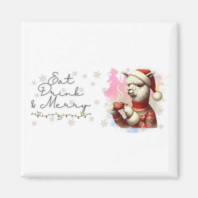 Eat Drink & Merry Magnet (Front)