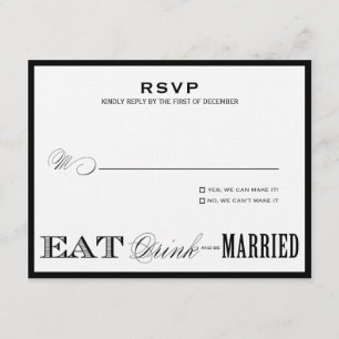EAT, DRINK   RSVP STYLE 1