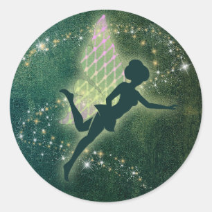 Eat, Drink & See Faerie, Fairy3 ID637 Classic Round Sticker