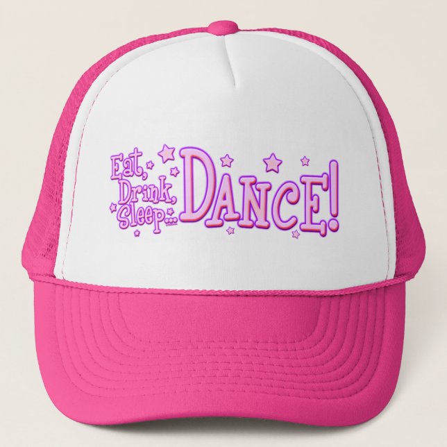 Eat Drink Sleep Dance Hats (Front)