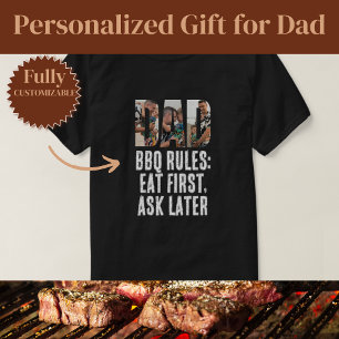 Eat First Dad BBQ Funny T-Shirt