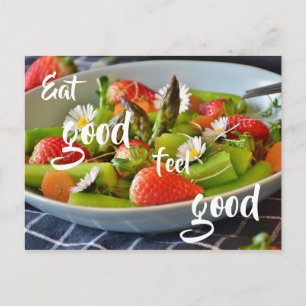 Eat Good Feel Good // Asparagus Salad Postcard