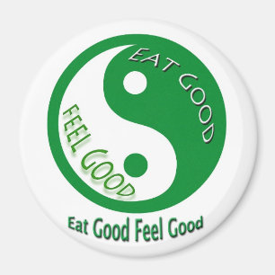 Eat Good Feel Good Diet Motivational Health Magnet