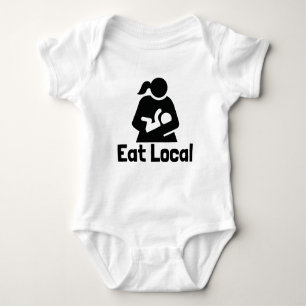 Eat Local Baby Bodysuit