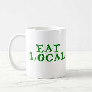eat local coffee mug