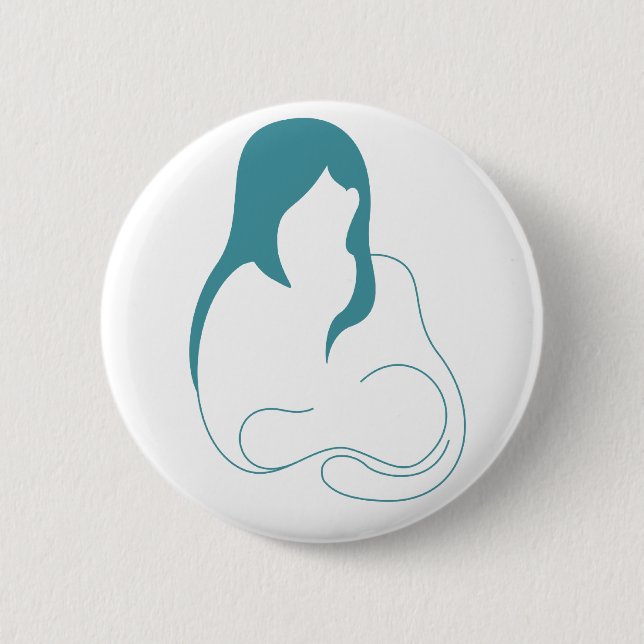 Eat Local Support Breastfeeding Nursing Moms 6 Cm Round Badge (Front)