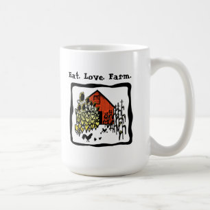 Eat. Love. Farm. Coffee Mug
