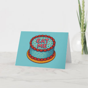 Eat Me Cake Card