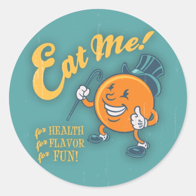 Eat Me! Classic Round Sticker (Front)