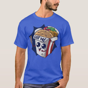 Eat Me While I'm Hot Food Cooking Fried RiceT-Shir T-Shirt
