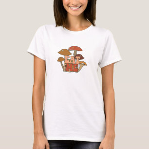 "Eat Me" – Whimsical Mushroom Design T-Shirt