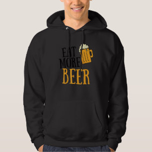 Eat More Beer Drinking Alcoholic Humour Pun Tee