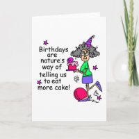 Eat More Cake Birthday Humour