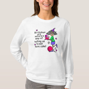 Eat More Cake Birthday Humour T-Shirt