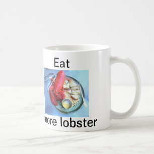 eat more lobster mug