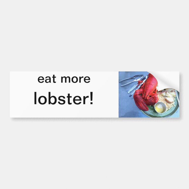 eat more lobster sticker (Front)