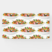 Eat more plants fresh salad motivation lettering
