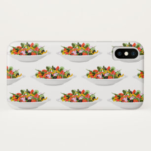 Eat more plants fresh salad motivation lettering iPhone x case
