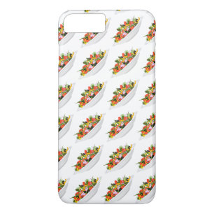 Eat more plants fresh salad motivation lettering iPhone 8 plus/7 plus case