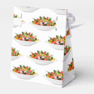 Eat more plants fresh salad motivation lettering favour box