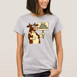 Eat More Veggies Vegetarian T-Shirt