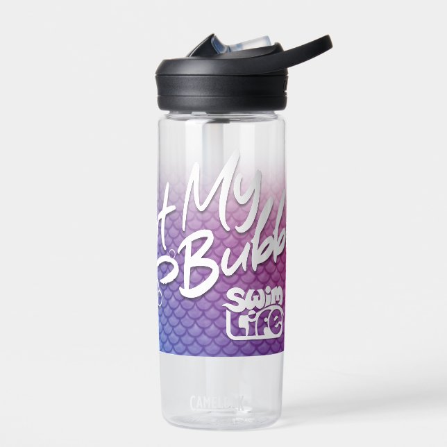 "Eat My Bubbles" Swim Life CamelBak Eddy® Water Bottle (Left)