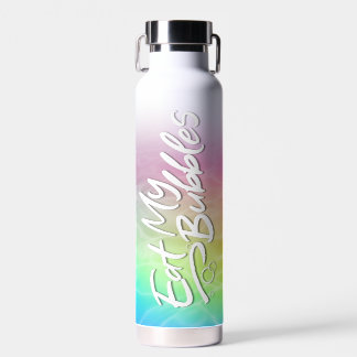 "Eat My Bubbles" Unicorn Bathwater colour Swim Lif Water Bottle