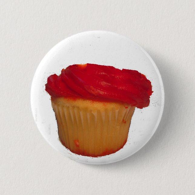 Eat my Cupcake 6 Cm Round Badge (Front)
