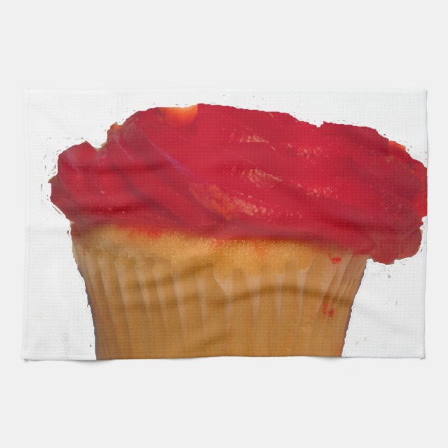 Eat my Cupcake Tea Towel (Horizontal)