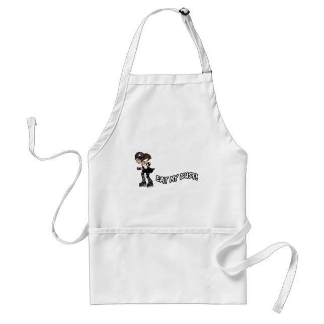 Eat My Dust Rollerderby Standard Apron (Front)