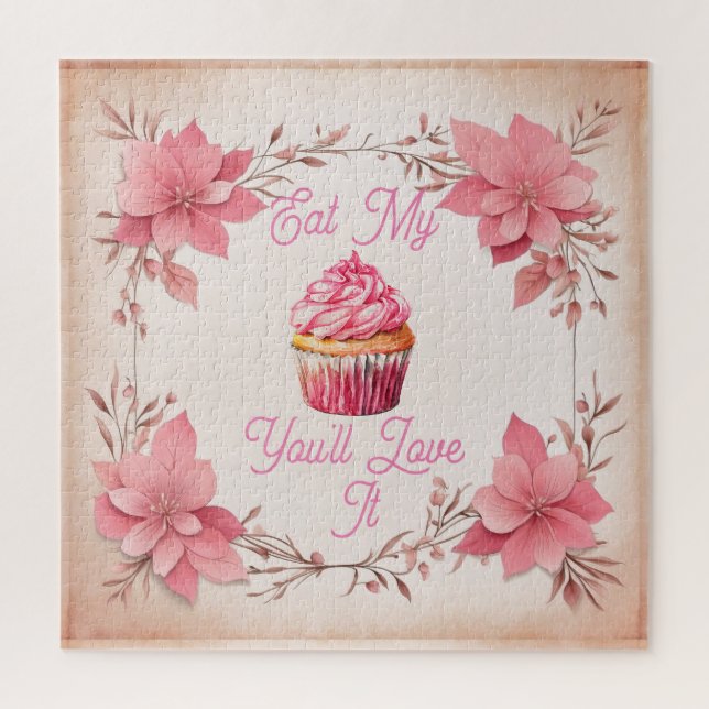 Eat My Muffin Jigsaw Puzzle (Vertical)