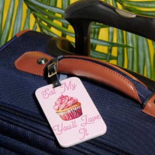 Eat My Muffin Luggage Tag