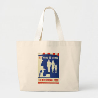 Eat Nutritional Food World War II Bag