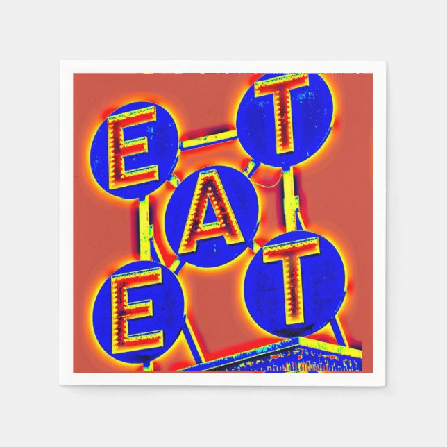 eat paper napkins (Front)