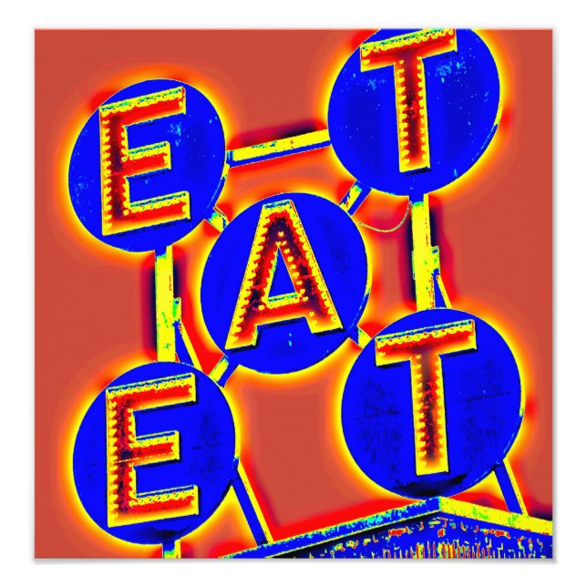 eat photo print (Front)
