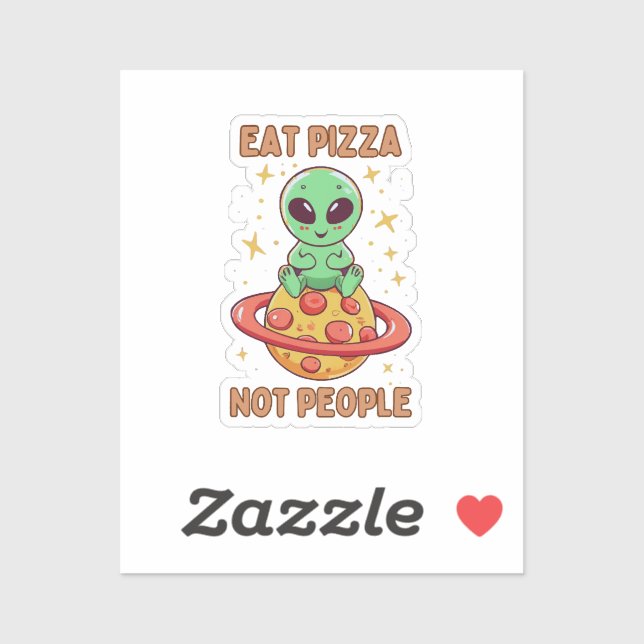 Eat pizza not people (Sheet)
