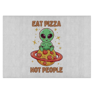 Eat pizza not people cutting board