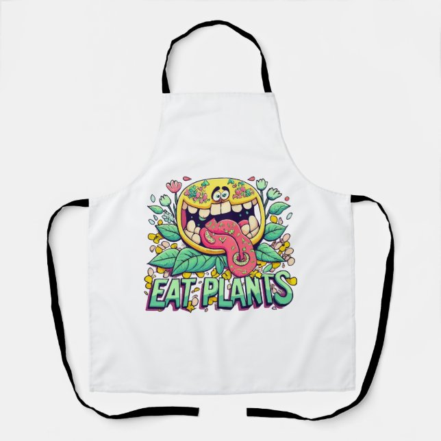 Eat Plants Apron (Front)