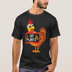 Eat Plants Vegan Vegetarian Turkey Thanksgiving_2 T-Shirt