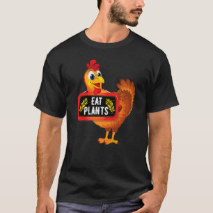 Eat Plants Vegan Vegetarian Turkey Thanksgiving Pr T-Shirt