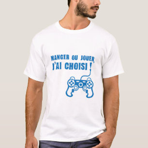 eat_play_games_video_controller_geek_game_chosen T-Shirt