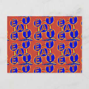 eat postcard