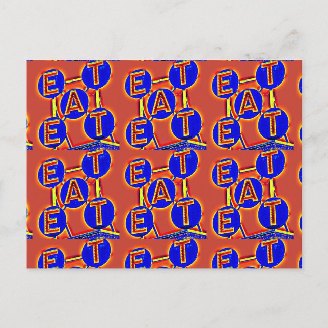 eat postcard (Front)