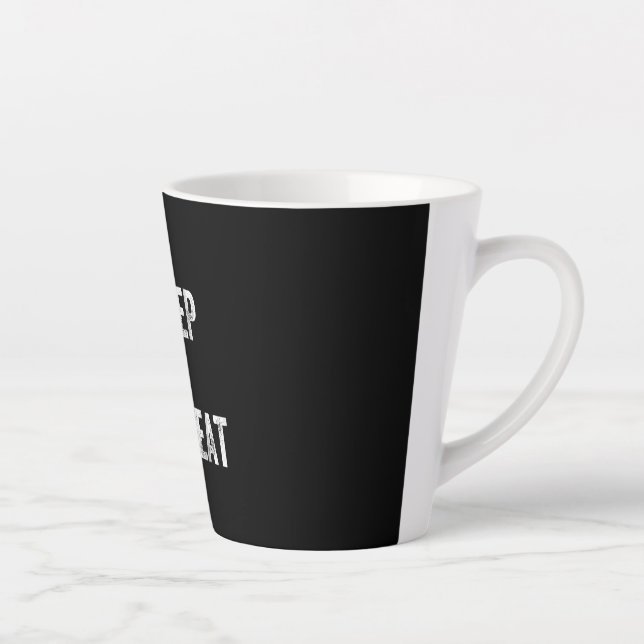 Eat Sleep Act Repeat  - Acting T Actors Latte Mug (Right)