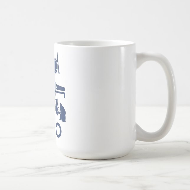 Eat Sleep Aikido Coffee Mug (Right)