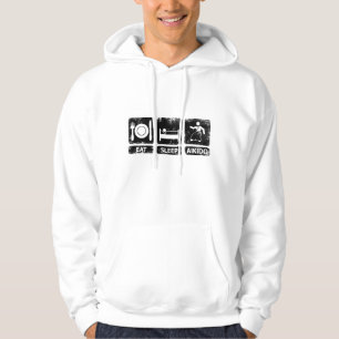 Eat Sleep Aikido Hoodie