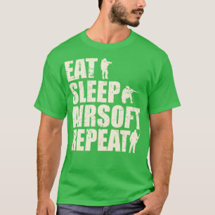 Eat Sleep Airsoft Repeat  T-Shirt