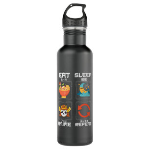 Eat Sleep Anime Repeat Cute   for Anime Lover 710 Ml Water Bottle