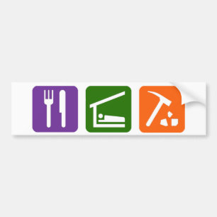 Eat Sleep Archaeology Bumper Sticker