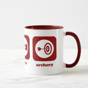 Eat. Sleep. Archery. Mug